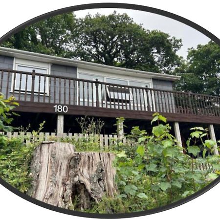 180 River View Cabin Caeathro Екстериор снимка