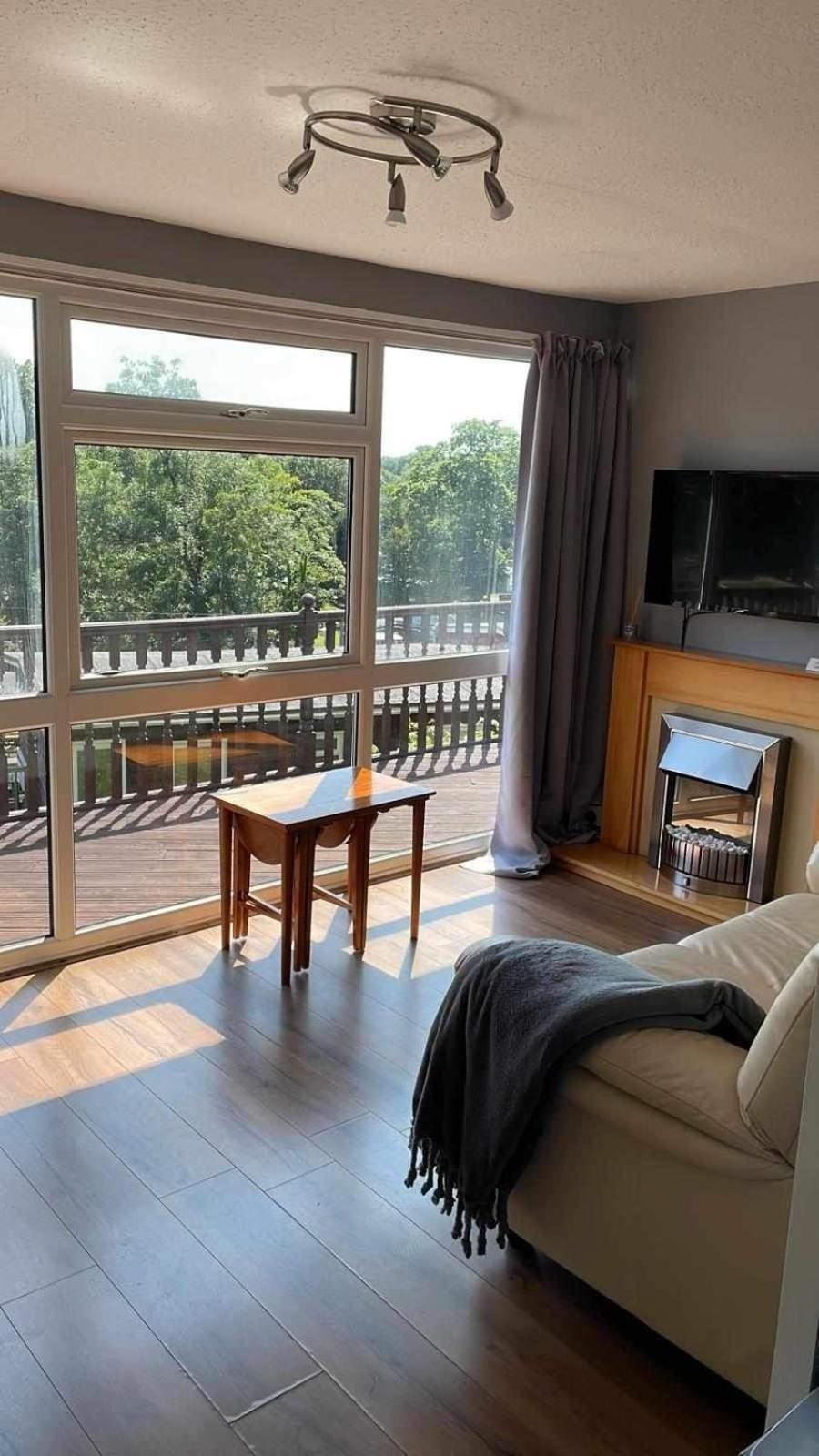 180 River View Cabin Caeathro Екстериор снимка
